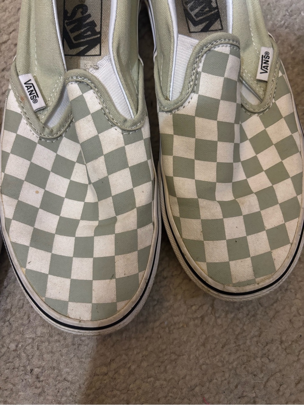 Vans Checkered Slip Ons - Yellow, Green, Pink - Price is for all 3 pairs - Picture 5 of 7